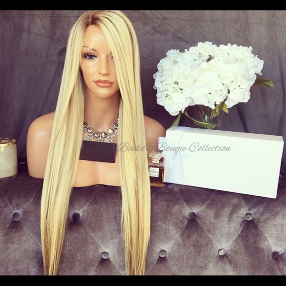 Customized Glueless Virgin Lace Wig